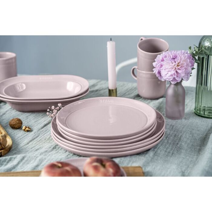 Плоская тарелка 26 см, керамика Dining Line Staub