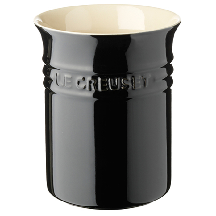 Горщик для лопаток, чорний глянсовий Le Creuset