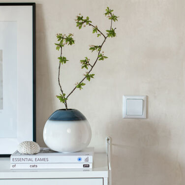 Ваза 13 см біла/синя Lave Home Villeroy & Boch