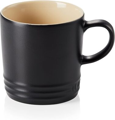 Керамічна чашка Le Creuset, 0,35 л, 70302351700002 (чорна матова, 350 мл)