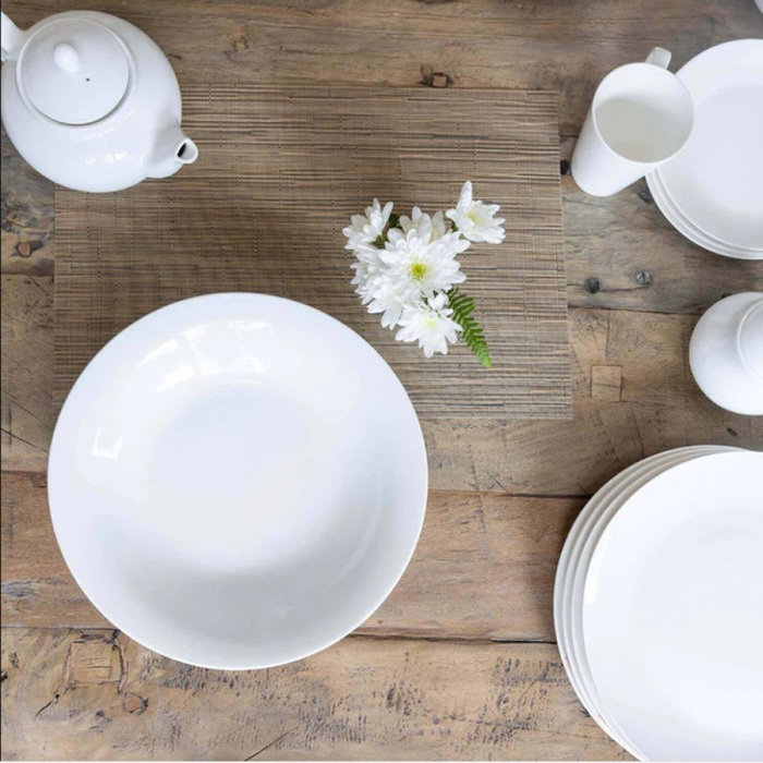 Блюдо сервірувальне кругле Maxwell & Williams WHITE BASICS ROUND, порцеляна, діам. 33 см