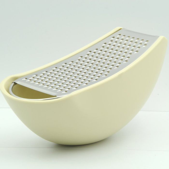 Тёрка 7,8х15,5х7,5 см слоновая кость Parmenide Alessi