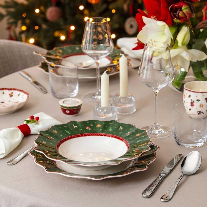 Тарілка супова 26 см зелена Toy's Delight  Villeroy and Boch