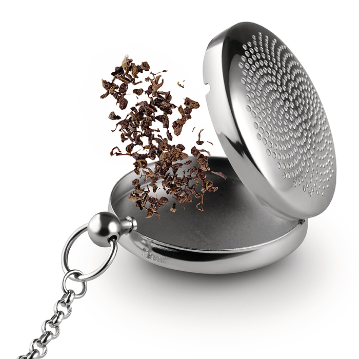 Ємність для заварювання чаю 2x4,5x6 см металік T-timepiece Alessi