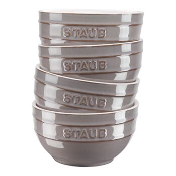 Чаша 700 мл, 4 предмети сіра Staub