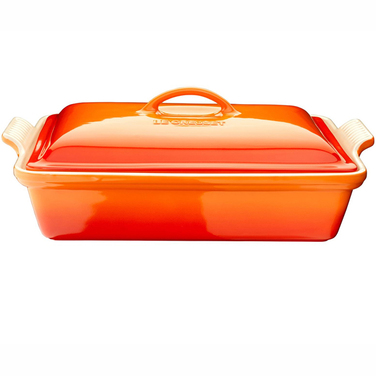 Блюдо для запікання 33 см, помаранчеве Le Creuset