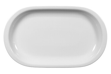 Блюдо овальне 31 см біле Compact Seltmann