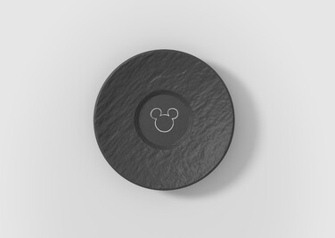Блюдце до чашки для еспресо 12 см чорне Manufacture - Mickey Mouse Villeroy & Boch
