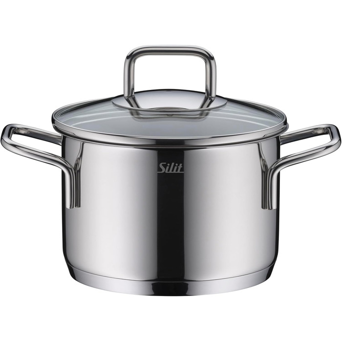 Каструля 16 см зі скляною кришкою Extra Cook Silit