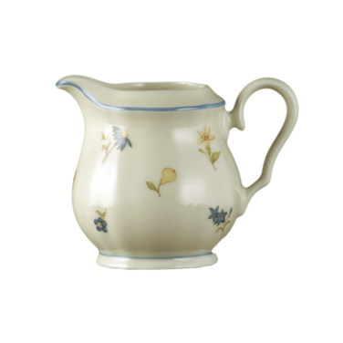 Молочник на 2 перосни 0.14 л Streublume blauer Rand Marie-Luise Seltmann