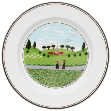 Тарілка пиріжкова 17 см На фермі Design Naif Villeroy & Boch