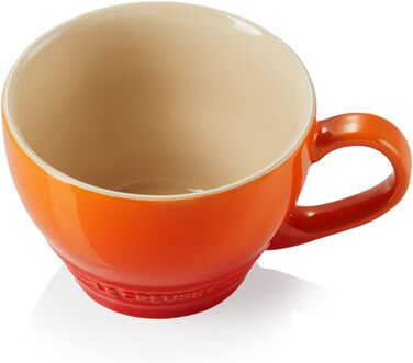 Керамічний кухоль Le Creuset, 0,35 л, 70302351700002 (червоний, 400 мл)