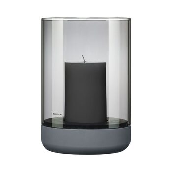 Підсвічник 22,5 см L Steel Gray / Smoke Calma Blomus