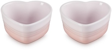 Набір сервірувальних блюд у формі серця, 2 предмети, Heart Le Creuset