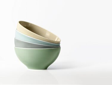 Набір з 6 піал для пластівців 15,5 см, 3-кольорові Beat Color Glaze Seltmann Weiden