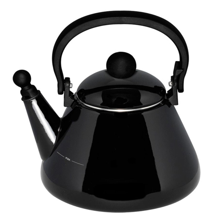 Конічний чайник 1,6 л, чорний Le Creuset