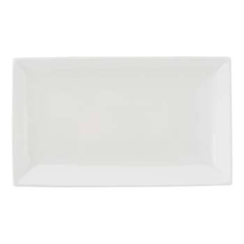 Блюдо сервірувальне прямокутне Maxwell & Williams WHITE BASICS ROUND, порцеляна, 34 х 19 см