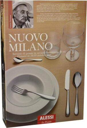 Набір столових приборів 24 предмети Nuovo Milano Alessi