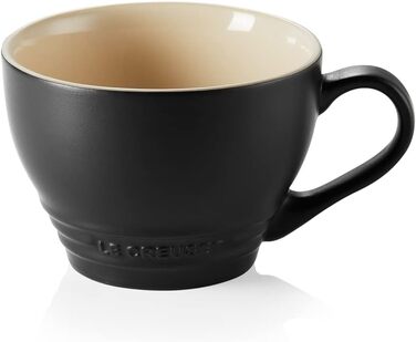Керамічна чашка Le Creuset, 0,35 л, 70302351700002 (чорна матова, 400 мл)