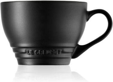 Керамічна чашка Le Creuset, 0,35 л, 70302351700002 (чорна матова, 400 мл)