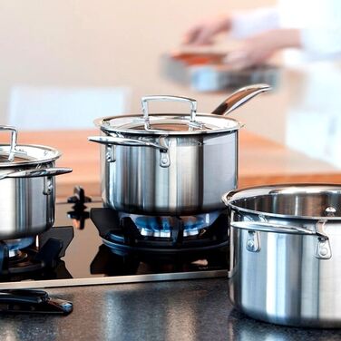 Набір каструль професійний серії 3 PLY, 10 предметів Le Creuset
