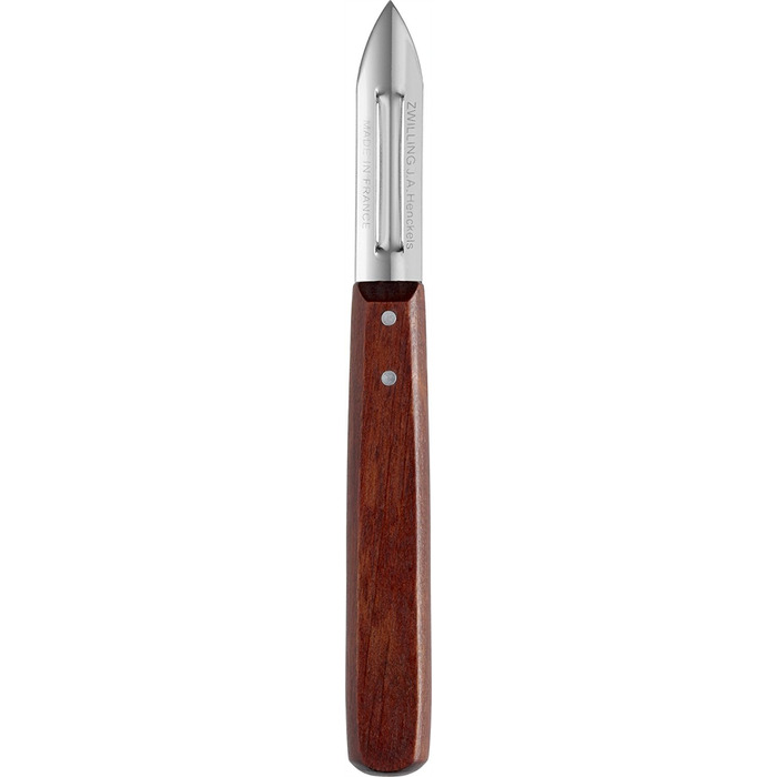 Овочечистка 16 см з дерев'яною рукояткою Zwilling