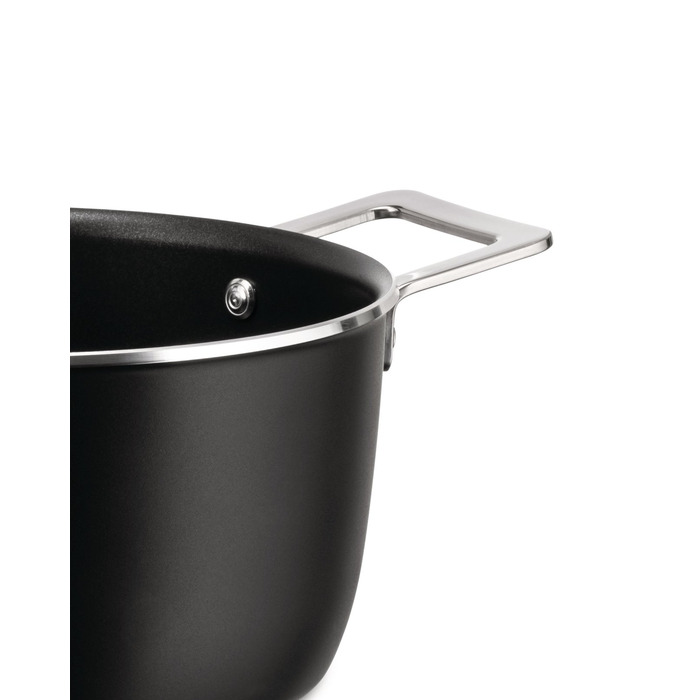 Каструля з двома ручками 20 см, Чорна Pots & Pans Alessi