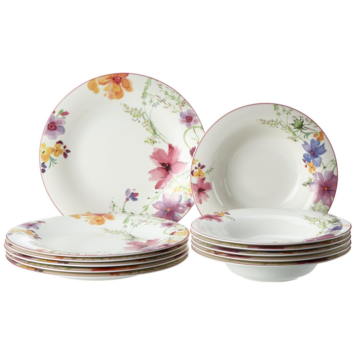 Набір тарілок 12 предметів Mariefleur Villeroy & Boch