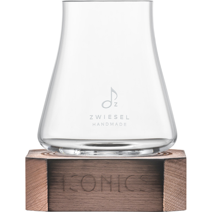 Бокал для вина 0,62 л на деревянной подставке Iconics Zwiesel Glas