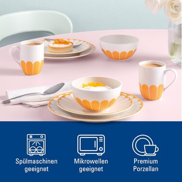 Кружка 290 мл, оранжевый Fleur Villeroy & Boch
