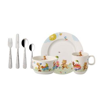 Дитячий набір посуду 7 предметів в подарунковій упаковці Hungry as a Bear Villeroy & Boch