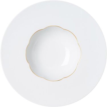 Тарілка гурман 28 см глибока Sonetto Oro Rosenthal