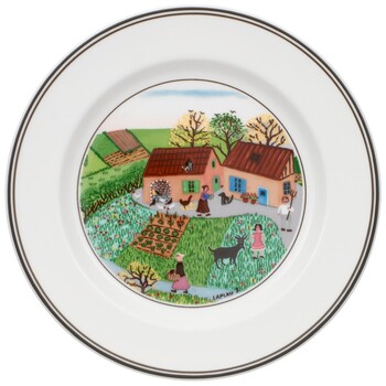 Тарілка пиріжкова 17 см На фермі Design Naif Villeroy & Boch