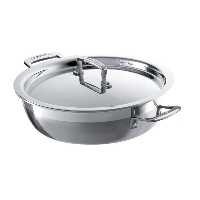 Сковорода 3Ply з двома ручками, 30 см Le Creuset