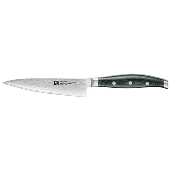 Кухарський ніж компактний 13 см дамаська сталь, зелений Twin Cermax Zwilling