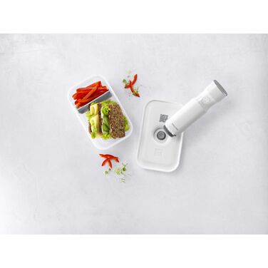 Ланч-бокс вакуумний M, напівпрозорий сірий Fresh & Save Zwilling