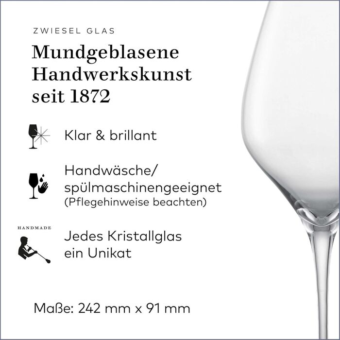 Набір келихів 2 шт 426 мл для вина Alloro, Zwiesel Glas