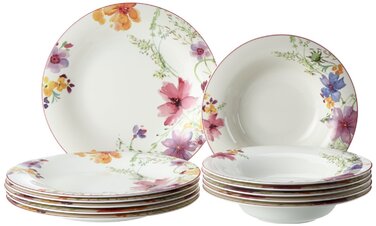 Набір тарілок 12 предметів Mariefleur Villeroy & Boch