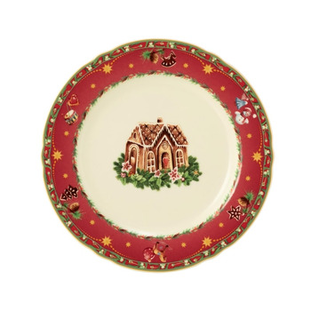 Тарілка для сніданку 20 см Marie-Luise Weihnachtsnostalgie Seltmann Weiden