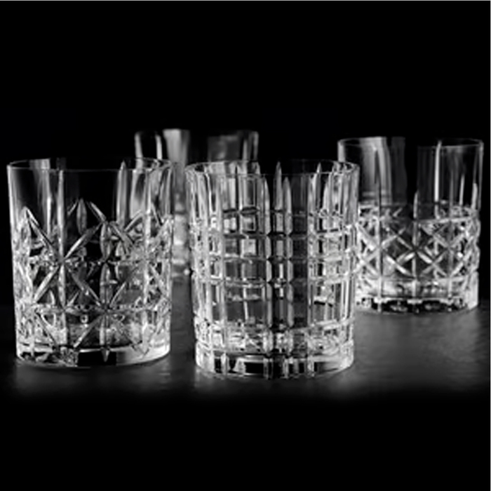 96089 Склянка низька Whisky tumbler Cross 345 мл серія 'Highland'
