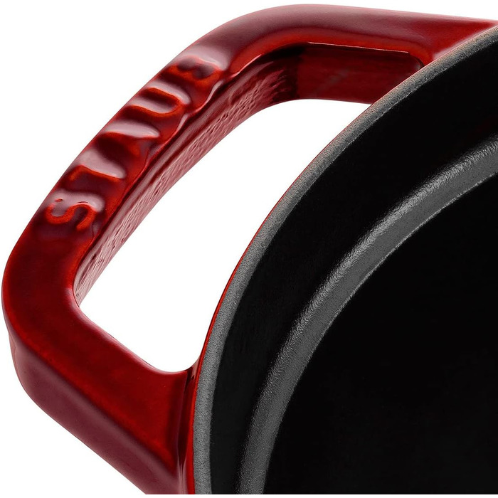 Чавунна жаровня/кокот STAUB, овал 6,7 л, (31 см, гренадин)