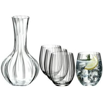 Набір з 4 склянок Optical O Long Drink та 1 декантера Performance Riedel