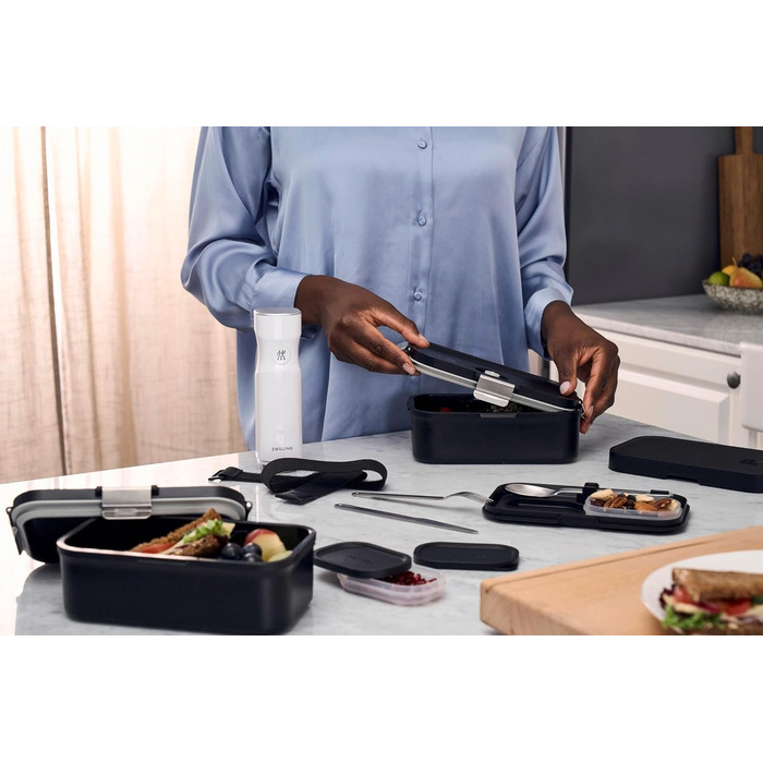 Модульний ланч-бокс 1,6 л вакуумний подвійний, чорний FRESH & SAVE ZWILLING