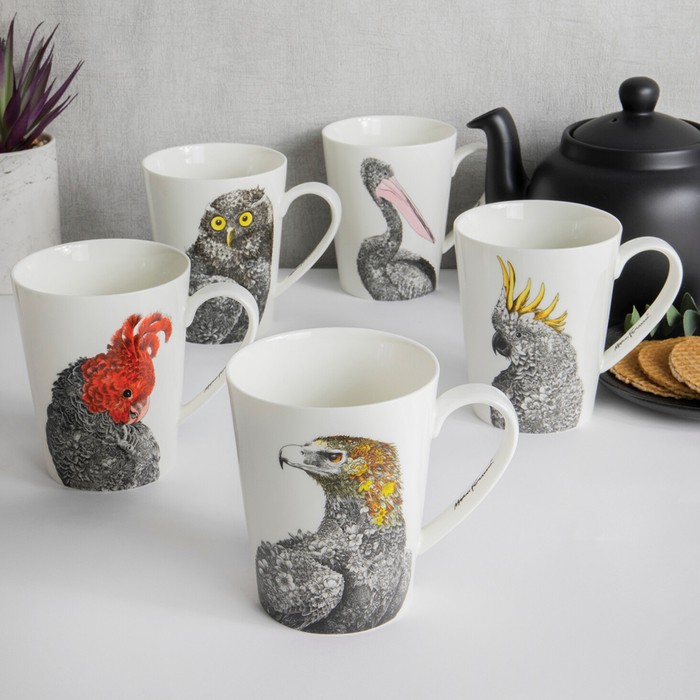 Кухоль для чаю Maxwell Williams Cockatoo MARINI FERLAZZO фарфор, 12,5 х 9 х 11,5 см, 450 мл
