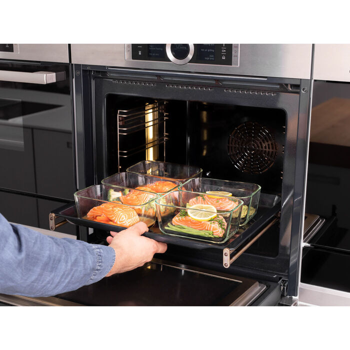 Ланч-бокс вакуумний M, біло-червоний Fresh & Save Zwilling
