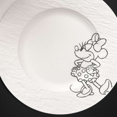 Тарелка для завтрака / десерта 21,7 см белая Manufacture - Mickey Mouse Villeroy & Boch