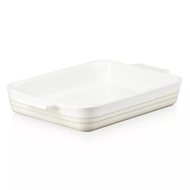 Блюдо для запікання 32х25 см Meringue Le Creuset