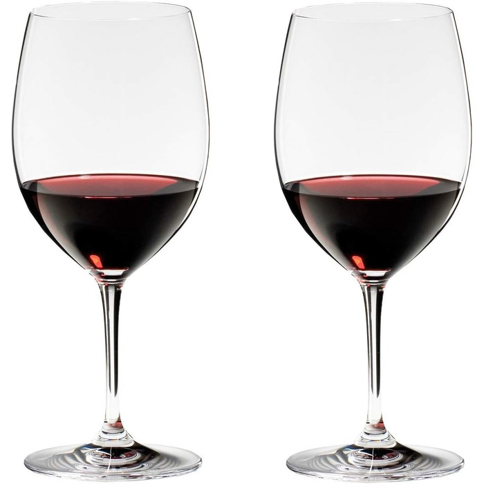 Келихи для червоного вина 0,6 л, набір 2 предмети, Vinum Riedel