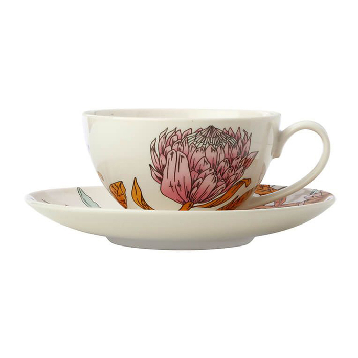 Чашка для кави з блюдцем, порцеляна, 200 мл Maxwell & Williams WARATAH