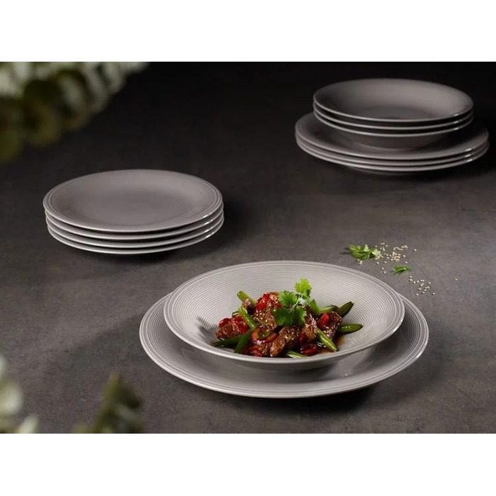 Тарелка обеденная 28,5 см, серая Color Loop Villeroy & Boch